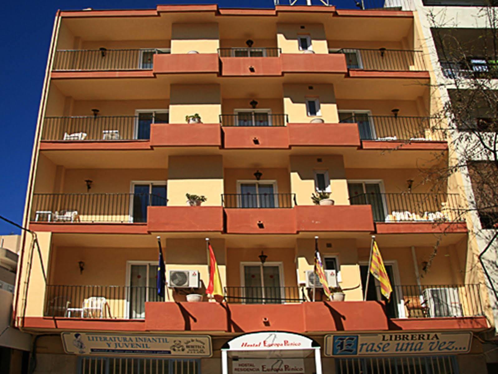 Hostal Residencia Europa Punico Ibiza Exteriér fotografie